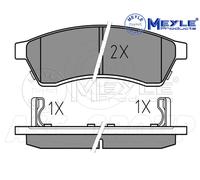 MEYLE 025 247 4414/W Brake Pads Set Rear for Chevrolet Epica