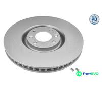 MEYLE FRONT 2 X BRAKE DISC 11155210045PD FOR CITROËN PEUGEOT