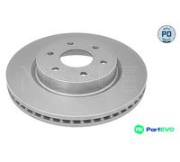 MEYLE FRONT 2 X BRAKE DISC 36835210046PD