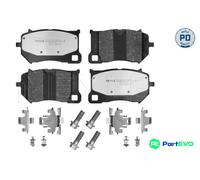 MEYLE 025 263 0618/PD Brake pad set
