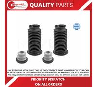 FOR FIAT GRANDE PUNTO CORSA D FRONT SHOCK ABSORBER BUMP STOP DUST COVER KIT