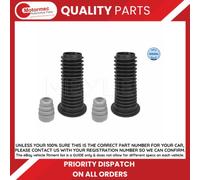 Meyle Front Shock Absorber Dust Kit fits FORD Fiesta Mk6 Ecosport