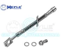 Meyle Germany Brake Hose with seal and hollow screw, Rear Axle, 100 525 0017/S