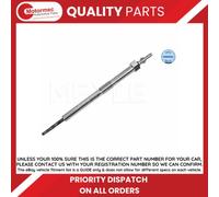 MEYLE Glow Plug fits HONDA Civic Mk10 1.6 i-DTEC CR-V Mk3 Mkk4 1.6 i-DTEC