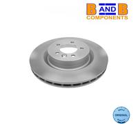 2x MEYLE 53-83 521 0005/PD Brake Disc Front 360mm Outer Diameter Fits Land Rover