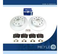 Meyle PD Rear Brake Discs & Pads Set 253mm x 10mm - VW Golf Jetta Scirocco