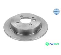 2x Brake disc Rear Axle solid 315 523 0060 MEYLE for MINI MINI MINI Convertible