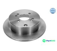 2x Brake disc Rear Axle Vented 37-15 523 0029 MEYLE for HYUNDAI KIA