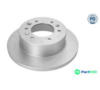 MEYLE REAR 2 X BRAKE DISC 37155230045PD
