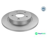 MEYLE REAR 2 X BRAKE DISC 7155230022PD FOR FORD