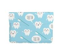 Meymuise Laptop Sleeve, Cute Dentist Dental Hygienist Print Blue
