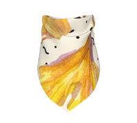 Meymuise Pet Bandana, Autumn Colors Ginkgo Leaves