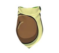 Meymuise Pet Bandana, Avocado Butt Bone! | Breathable Scarf Fashion Neckerchief Soft Triangle Bib for Dogs and Cats, Gifts Wear Holiday Parties Daily Grooming