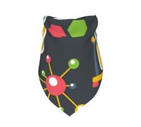 Meymuise Pet Bandana, Chemistry Science | Breathable Scarf Fashion Neckerchief Soft Triangle Bib for Dogs and Cats, Gifts Wear Holiday Parties Daily Grooming