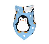 Meymuise Pet Bandana, Cute Penguin Cartoon Pattern
