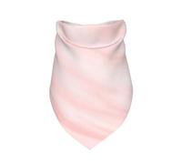 Meymuise Pet Bandana, Marble Pattern White And Pink Marble