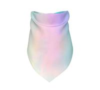 Meymuise Pet Bandana, Very Beautiful Rainbow Texture Hologram Foil | Breathable Scarf Fashion Neckerchief Soft Triangle Bib for Dogs and Cats, Gifts Wear Holiday Parties Daily Grooming