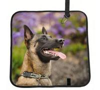Meymuise Seat Cushions, Belgian Malinois Pets Dogs Belgian Malinois | Camping Mat Portable Foldable Seat Pads Heat Insulated Compact Walking Pad Outdoor Cushion for Garden Outdoors Travel Park