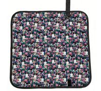 Meymuise Seat Cushions, English Springer Spaniel Floral Cute Florals Dog | Camping Mat Portable Foldable Seat Pads Heat Insulated Compact Walking Pad Outdoor Cushion for Garden Outdoors Travel Park