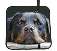 Meymuise Seat Cushions, Rottweiler Pets Dogs Rottweiler | Camping Mat Portable Foldable Seat Pads Heat Insulated Compact Walking Pad Outdoor Cushion for Garden Outdoors Travel Park