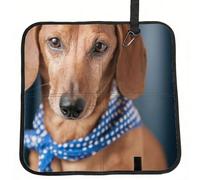 Meymuise Seat Cushions, The Pet Miniature Dachshund | Camping Mat Portable Foldable Seat Pads Heat Insulated Compact Walking Pad Outdoor Cushion for Garden Outdoors Travel Park