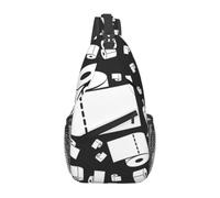 Meymuise Sling Bag, Toilet Paper | Crossbody Backpack with Reversible Shoulder Strap for Men and Women, Outdoors Travel Hiking Climbing Biking