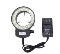 MeYouRow.C LED-144W-ZK Adjustable 144 LED Ring Light for Stereo Microscope/Camera/Industrial Machine, Black