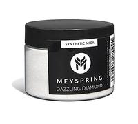 Meyspring Dazzling Diamond - White Glitter Mica Powder - Resin Glitter for Epoxy Resin & Lip Gloss