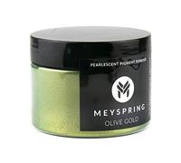 MEYSPRING Olive Gold Epoxy Resin Color Pigment - 50 Grams - Great for Resin Art and UV Resin