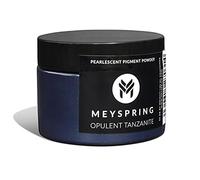 MEYSPRING Opulent Tanzanite - Intense Blue Mica Powder for Epoxy Resin - Navy Blue Pigment - Resin Art Supplies - Epoxy Resin Color Pigment - Blue Dye, Navy Blue
