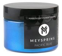 MEYSPRING Pacific Blue Epoxy Resin Color Pigment - 50 Grams - Great for Resin Art and UV Resin - Mica Powder