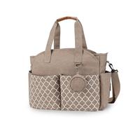 MEYTEILAY Nappy Bag Tote Baby Diaper Changing Bag with Changing Pad and Shoulder Strap Portable Waterproof and Large Capacity for Mom（Khaki）