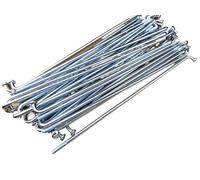 MEYTXOA Bike Spokes 36pcs/lot 8G Bicycle Spokes 9K Motorcycle 3.5mm 4mm*124-235mm E-bicycle(162mmX4.0mm)