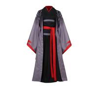MeYuxg Anime Cosplay Costume Grandmaster of Demonic Cultivation, Hanfu Mo Dao Zu Shi Wei Wuxian, Outfits Ancient Hanfu for Teenagers, Cosplay Men's Halloween - L