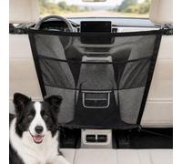 MeYuxg Dog Guard Car with Storage Bags, 69 x 57 cm Dog Protection Net Universal Dog Net Car Boot for Front Seat & Back Seat Dog Guard Car, Safety Barrier Against Dog from Back Seat