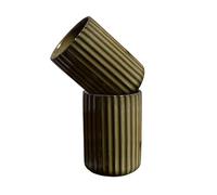 MeYuxg Espresso Cups Without Handle Set of 2, 300 ML Mini Coffee Mug Set Without Handle, Ceramic Espresso Cup for Coffee and Cappuccino, Thick-Walled Espresso(Lake Green)