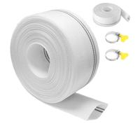 MeYuxg Fabric Hose 1/4 Inch Flat Hose, Flexible and Thickened 10 m Fabric Hose Set Accessories Fire Hose for Submersible Pumps or Agriculture, Fruit Plantations, Lawn Irrigation