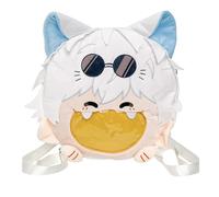 MeYuxg Gojo Satoru Bag, Anime Bag, with Adjustable Shoulder Strap, White Gojo Satoru Backpack, L