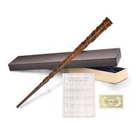 MeYuxg Magic Wand Harry Potter Hermione Magic Wand Plastic Toy Cosplay Props Fan Items for Children from 7 Years Old Gift Decoration