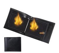 MeYuxg Premium Magic Wallet, Magician's Stage & Street Show Prop, Novelty Wallet for Adults (Style B, Black, PU Leather, Magic Trick Surprise)