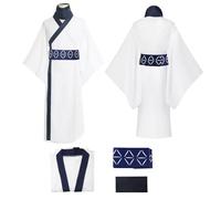 MeYuxg Ryomen Sukuna Anime Cosplay Costume, Ryomen Sukuna Anime Costume with Belt, Carnival Costume Adult Anime Outfits for Carnival, Halloween, Role Play, Stage Performances, 2XL