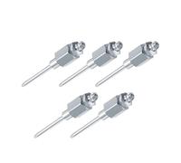 MEYZJRC Nozzle Precision Lubrication Adapter with Fitting Slender Dispensing Tip 10mm Hex Body 7mm Thread for