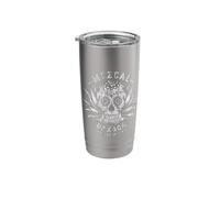 Mezcal Oaxaca Mexico Dia De Los Muertos Tequila Stainless Steel Insulated Tumbler