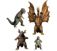 Mezco 5 Points XL Godzilla: Destroy All Monsters (1968) - Round 2 Boxed Set