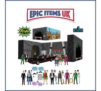 Mezco Toys DC Comics Batman Classic TV Series 5-Point Deluxe Box Set Batman (1966) 9 cm