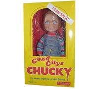 Mezco CHUCKY HAPPY FACE CHILDS PLAY Good Guys 15" Talking Doll NEW
