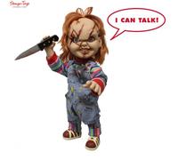 Childs Play Chucky 15 inch Scarred with Sound
