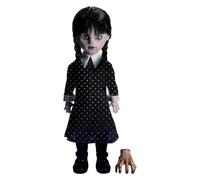 Mezco LDD Presents Wednesday Doll Black/White, 100% Plastic, Gift Boxed Standard