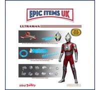 Mezco Toyz Action Figure One:12 Collective Ultraman MEZ-016-088 Unisex Adult Red