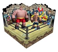 Mezco 5-Point Action Figures – Popeye & Oxheart – 9 cm – Plastic – Deluxe Boxed Set